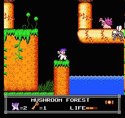 Little Nemo: The Dream Master gameplay screenshot
